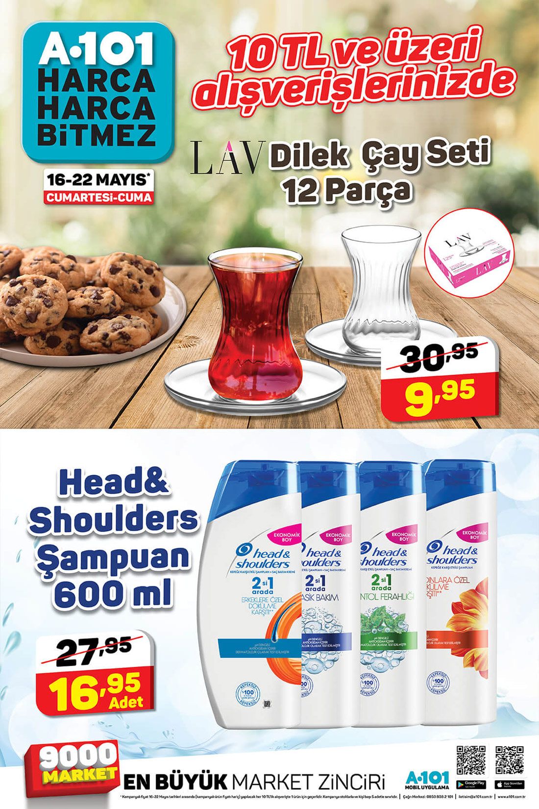 A101 EFSANE FIRSATLARI 16 MAYIS 2020 SAYISI